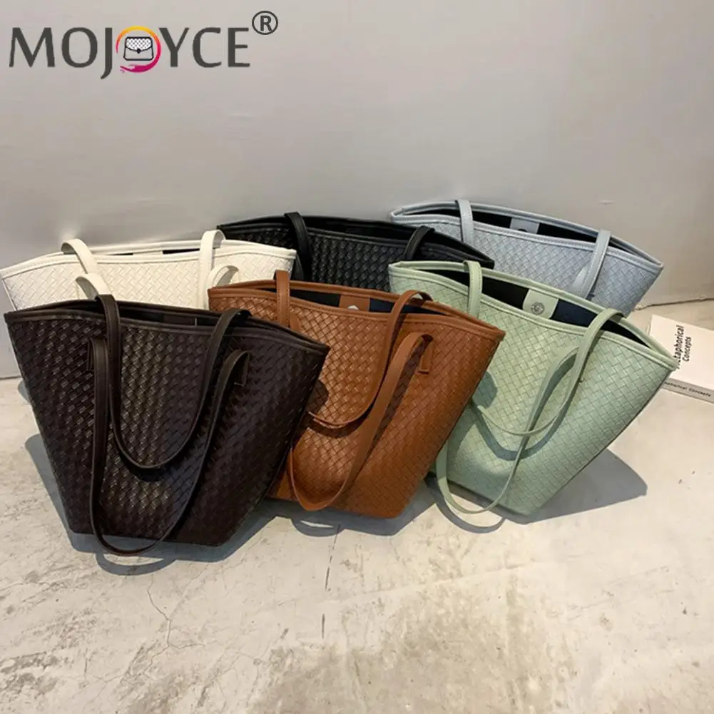 Fashion Women Textured Solid Color Top-handle Bag Lady Portable Travel Lattice Pattern Large Capacity Trending Tote Bags
Fashion Women Textured Solid Color Top-handle Bag Lady Portable Travel Lattice Pattern Large Capacity Trending Tote Bags