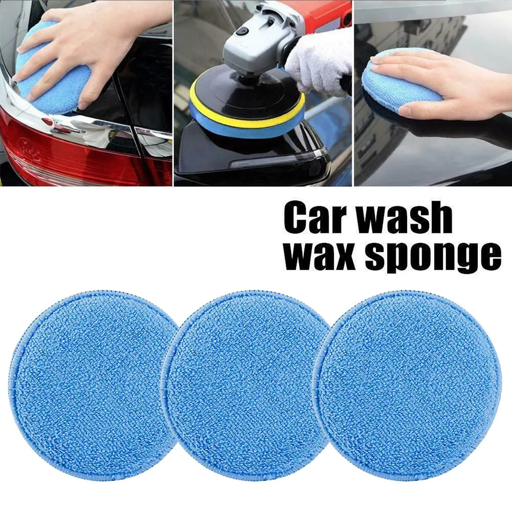 3Pcs Car Ultra-soft Microfiber Car Wax Applicator Pad Polishing Sponge Auto Care Remover Cleaner Car Home Cleaning Tools
3Pcs Car Ultra-soft Microfiber Car Wax Applicator Pad Polishing Sponge Auto Care Remover Cleaner Car Home Cleaning Tools
