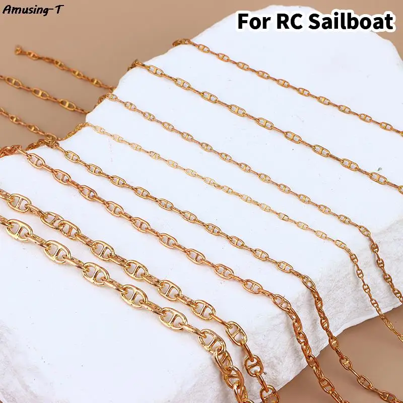 1pc new Marine Copper Railing Anchor Stud Model Link Chains for 1/16 1/25 1/50 1/100 1/200 Scale RC Simulation Sailboat DIY Part
1pc new Marine Copper Railing Anchor Stud Model Link Chains for 1/16 1/25 1/50 1/100 1/200 Scale RC Simulation Sailboat DIY Part
