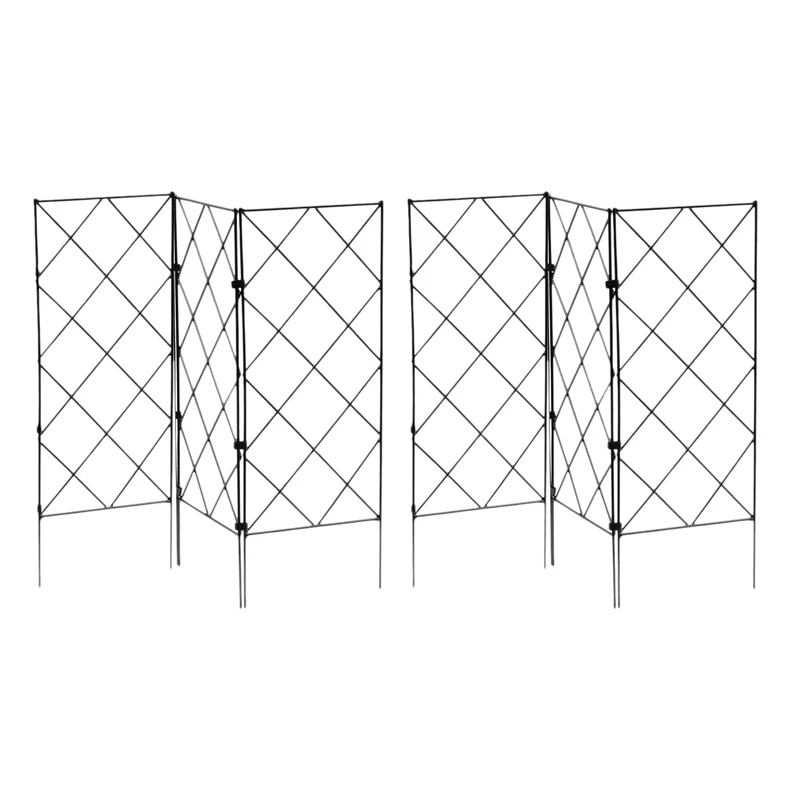 6X DIY Plant Supports For Garden,Trellis For Potted Plants Flower Support For Climbing Plants Easy To Use 
6X DIY Plant Supports For Garden,Trellis For Potted Plants Flower Support For Climbing Plants Easy To Use