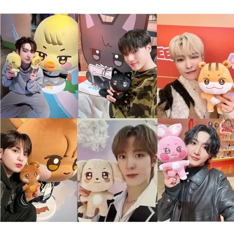 Плюшевые игрушки ATEEZ плюшевые в Корейском стиле для комнаты Декоративные куклы