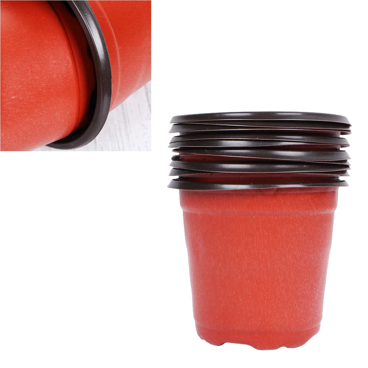 50 Pcs Vegetables Starting Pots Flower Container Plastic Nursery Pot Plastic Flower Planter Outdoor Planters
50 Pcs Vegetables Starting Pots Flower Container Plastic Nursery Pot Plastic Flower Planter Outdoor Planters