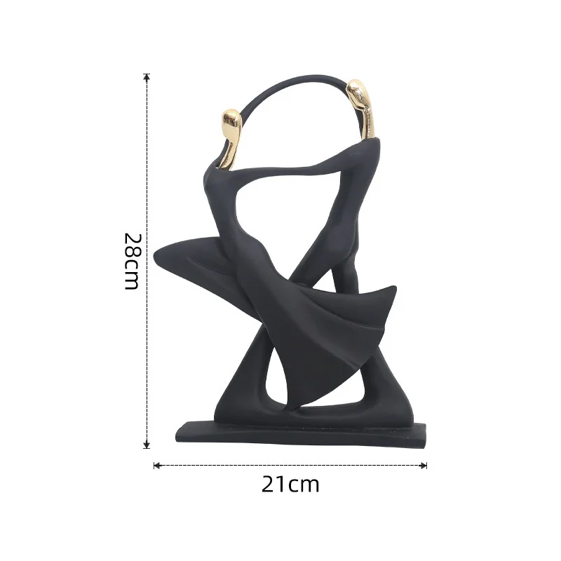 Dancing Couple Resin Figure Ornaments Figurines Home Decoration Accessories for Living Room Ornaments for Home Decor 
Dancing Couple Resin Figure Ornaments Figurines Home Decoration Accessories for Living Room Ornaments for Home Decor