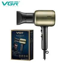 VGR Hair Dryer Wired Hair Dryer Machine Professional Chaison Hair Dryer Hot and Cold Adjustment Powerful Home Appliance V-453
