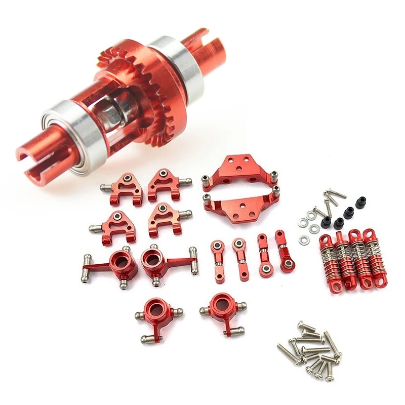 Metal Upgrade Adjustable Ball Differential Box,1Pcs With Metal Full Set Upgrade Parts Shock Absorber
Metal Upgrade Adjustable Ball Differential Box,1Pcs With Metal Full Set Upgrade Parts Shock Absorber