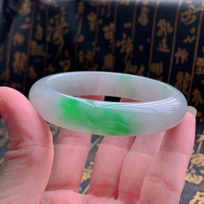 zheru Jewelry Natural Burma Jade 54mm-62mm bracelet Exquisite Princess bracelet send girlfriend send mom
zheru Jewelry Natural Burma Jade 54mm-62mm bracelet Exquisite Princess bracelet send girlfriend send mom