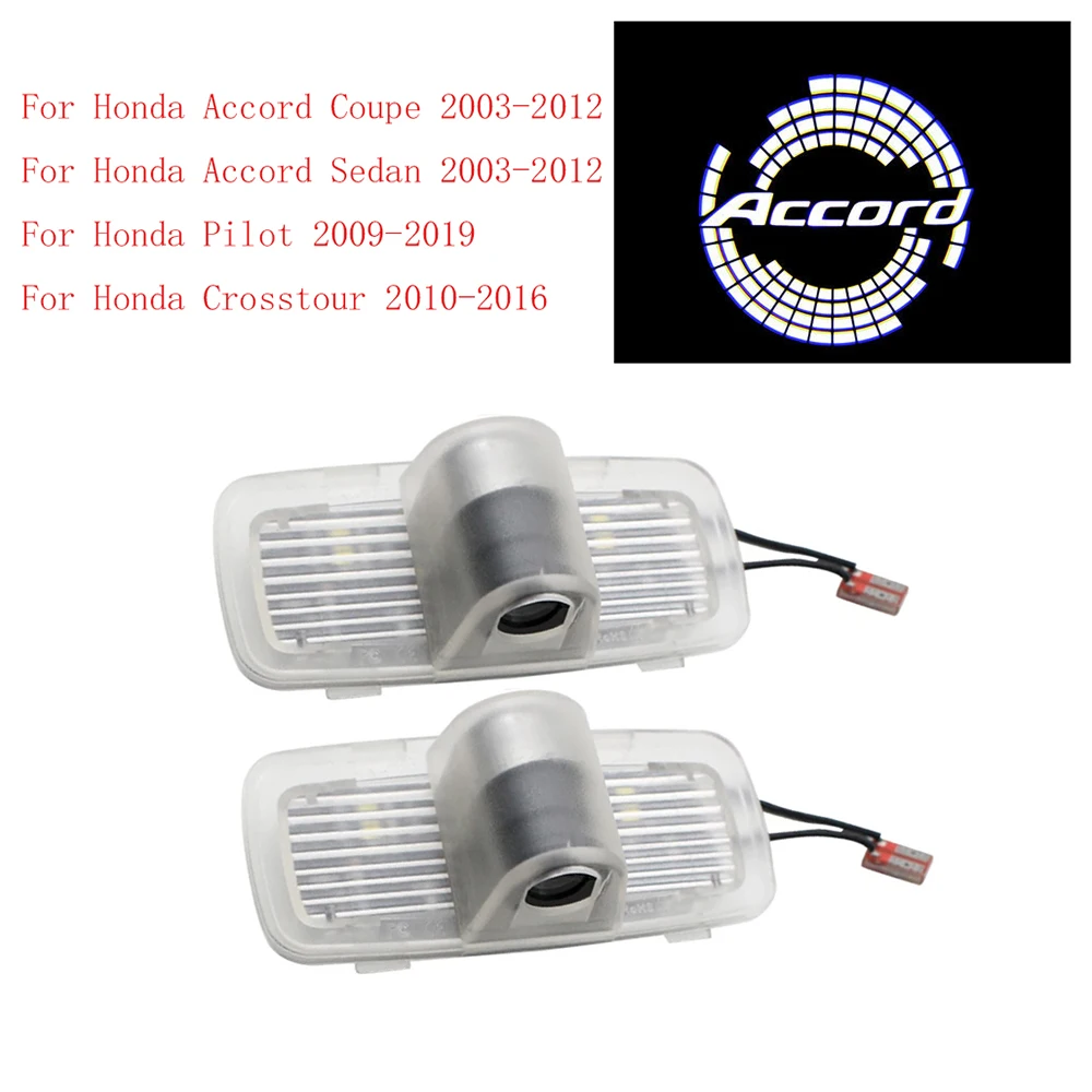 Светодиодные Автомобильные двери 2 шт. фотоаксессуары для Honda Accord Coupe 2003 - 2007 Seda Pilot