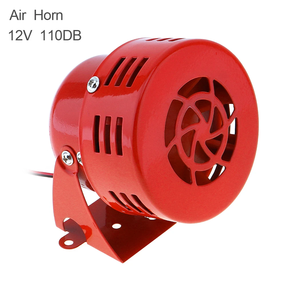 Universal 12V Car Motorcyle Horn Driven Alarm Red Heavy Duty Metal Air Raid Siren for Any Auto Truck Motor or ATV Accessories
Universal 12V Car Motorcyle Horn Driven Alarm Red Heavy Duty Metal Air Raid Siren for Any Auto Truck Motor or ATV Accessories