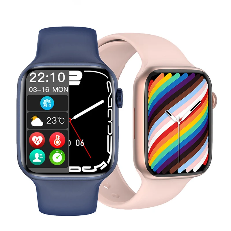 Original IWO W27Pro Smart Watch Series 7 Men Women Bluetooth Call Wireless Charging Custom Dial Smartwatch For Android IOS Phone
Original IWO W27Pro Smart Watch Series 7 Men Women Bluetooth Call Wireless Charging Custom Dial Smartwatch For Android IOS Phone