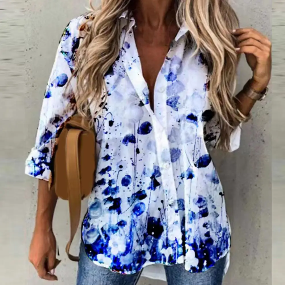 Fashion Women Blouse Split Hem Silky Female Shirt Loose Large Long Casual Top
Fashion Women Blouse Split Hem Silky Female Shirt Loose Large Long Casual Top