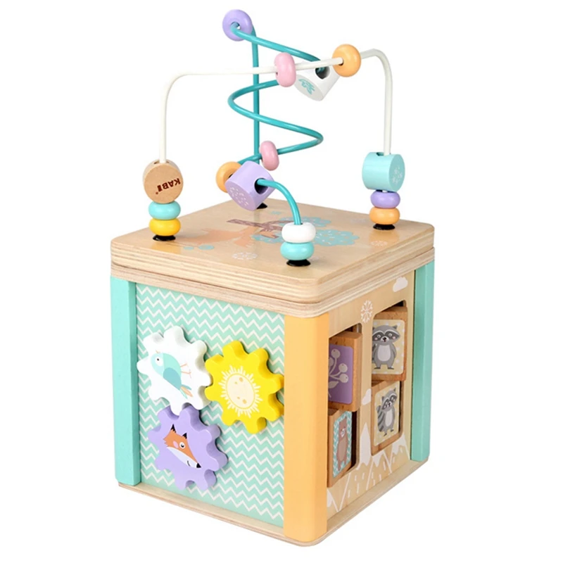 Activity Square Baby Toy Beaded Maze Shape Recognition Toy Wooden Educational Learning Toy For Toddler Boys And Girls
Activity Square Baby Toy Beaded Maze Shape Recognition Toy Wooden Educational Learning Toy For Toddler Boys And Girls