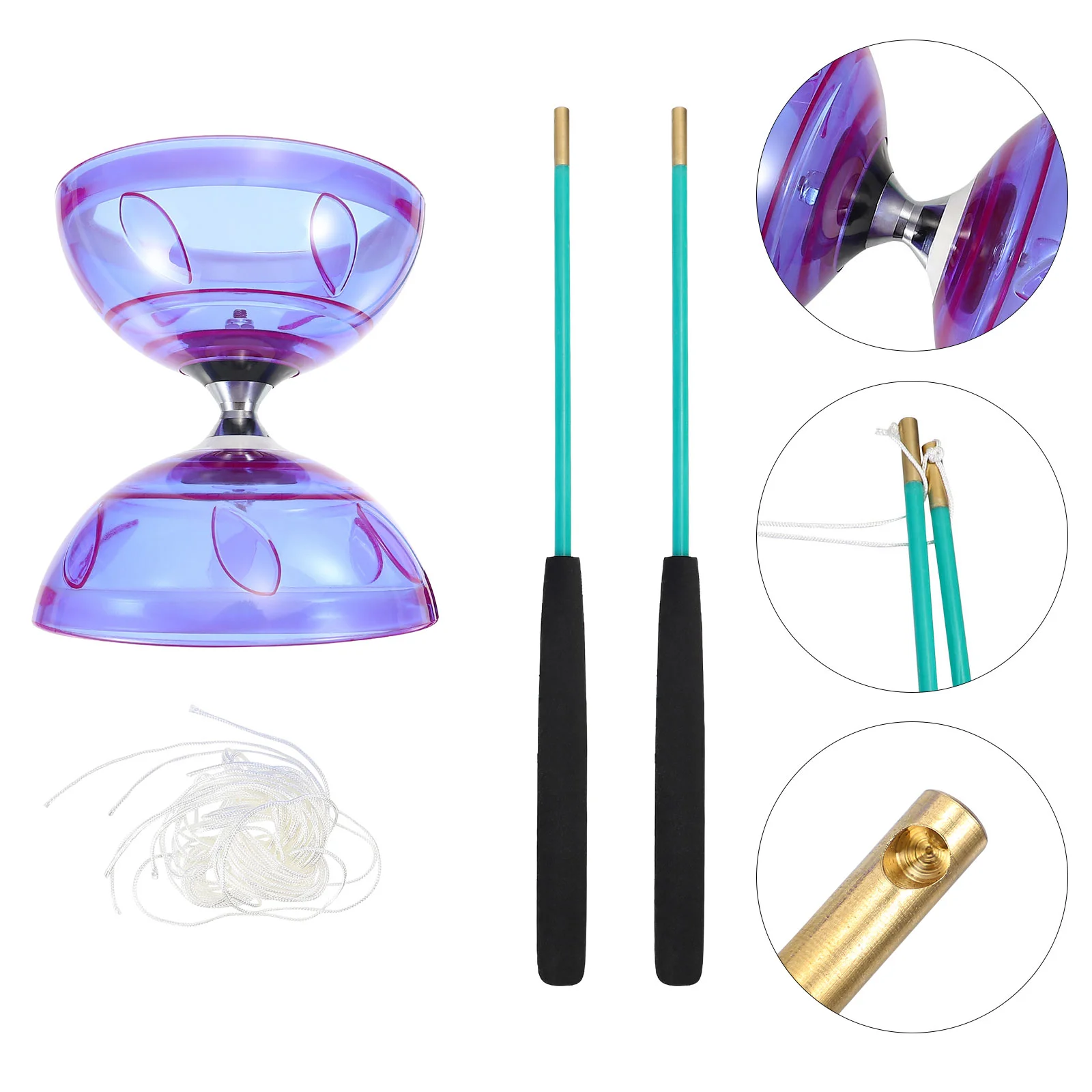 Triple Threat Diabolo Flight Bearing Blue Workout Set Fitness Toy Classic Fiberglass Sticks Flying Plastic Yoyo Kids
Triple Threat Diabolo Flight Bearing Blue Workout Set Fitness Toy Classic Fiberglass Sticks Flying Plastic Yoyo Kids