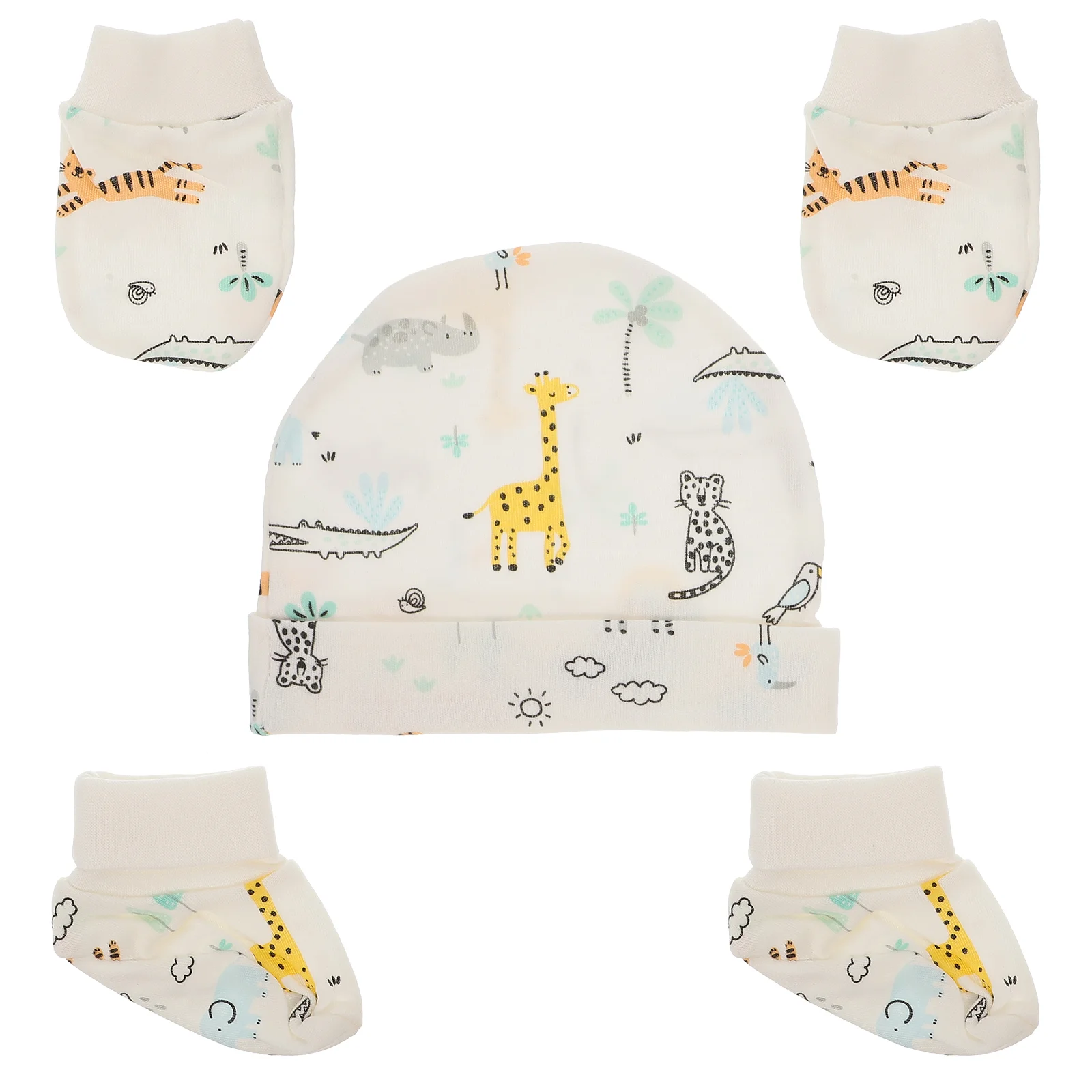 Beanie Gloves Booties Adorable Baby Suits Hat Foot Anti-scratch Sleeve Protector Protective
Beanie Gloves Booties Adorable Baby Suits Hat Foot Anti-scratch Sleeve Protector Protective