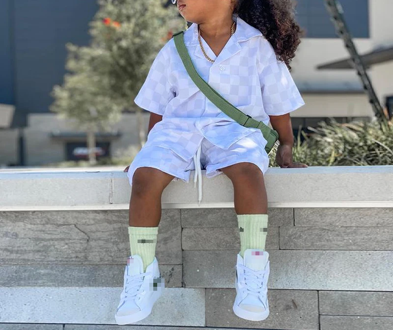 2022 Summer Children's Clothing New Casual Fashion Suit Boys And Girls Short-Sleeved Shirt Pants Suit
2022 Summer Children's Clothing New Casual Fashion Suit Boys And Girls Short-Sleeved Shirt Pants Suit
