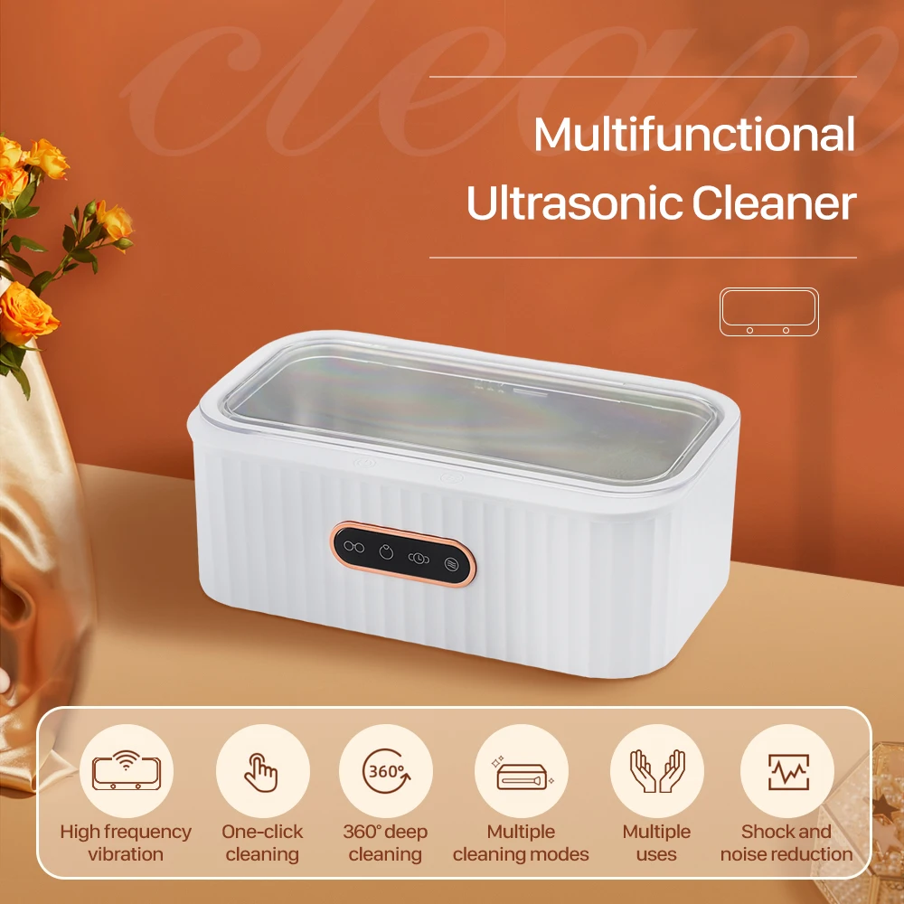 Ultrasonic Cleaning Machine Portable Ring Cleaner 45000 Hz High Frequency Vibration Wash Cleaner Washing with Jewelry Timing
Ultrasonic Cleaning Machine Portable Ring Cleaner 45000 Hz High Frequency Vibration Wash Cleaner Washing with Jewelry Timing
