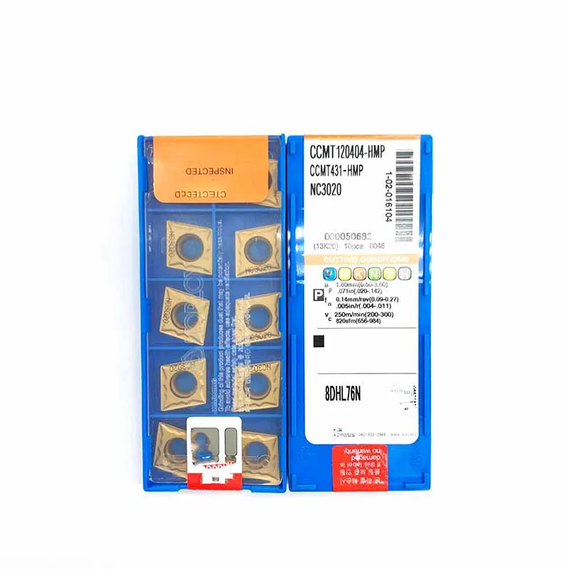 10pcs CCMT120404-HMP NC3020 CCMT431-HMP NC3020 Diamond carbide NC boring tool Clamp blade
10pcs CCMT120404-HMP NC3020 CCMT431-HMP NC3020 Diamond carbide NC boring tool Clamp blade