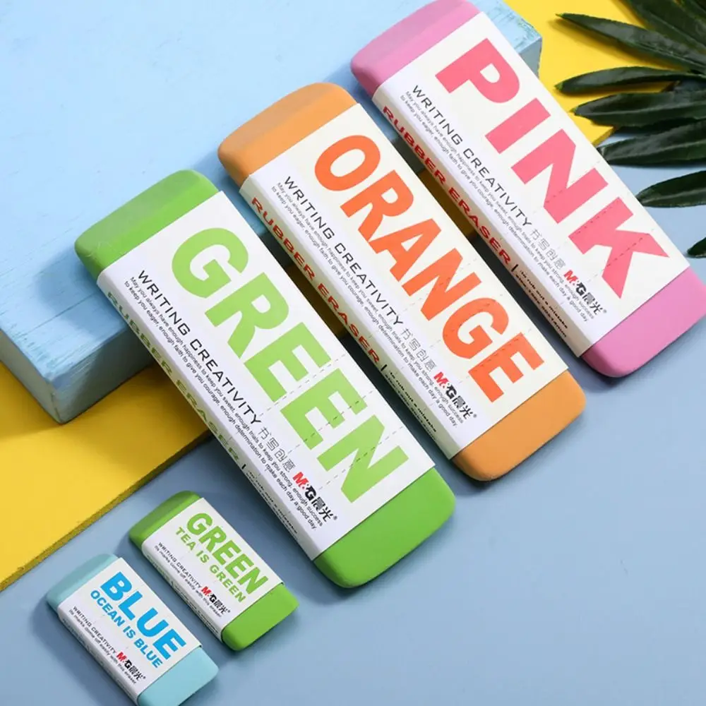 1Pc Pencil Erasers Soft Rubber Colorful Large Eraser Office School Correction Supplies Lovely Erasers for Kids Stationery Gift 
1Pc Pencil Erasers Soft Rubber Colorful Large Eraser Office School Correction Supplies Lovely Erasers for Kids Stationery Gift