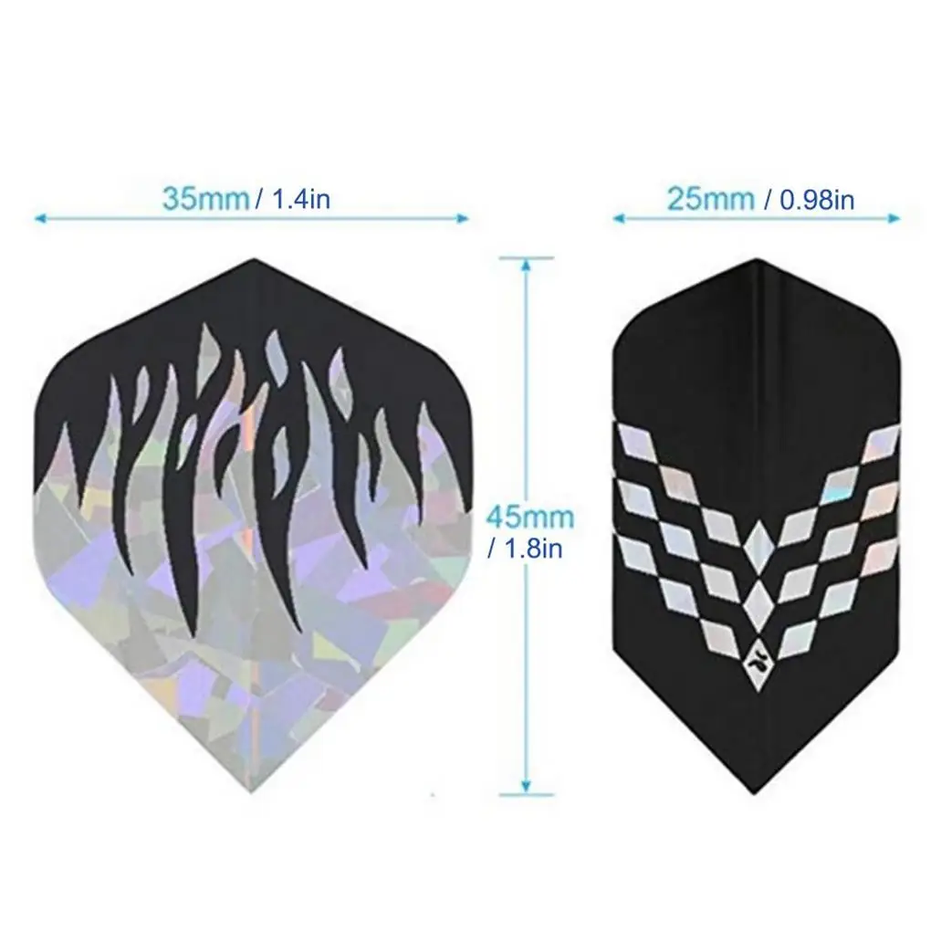 90 Pieces Dart Flights Modification Dart Tail Wings Throwing Sport Accessory
90 Pieces Dart Flights Modification Dart Tail Wings Throwing Sport Accessory