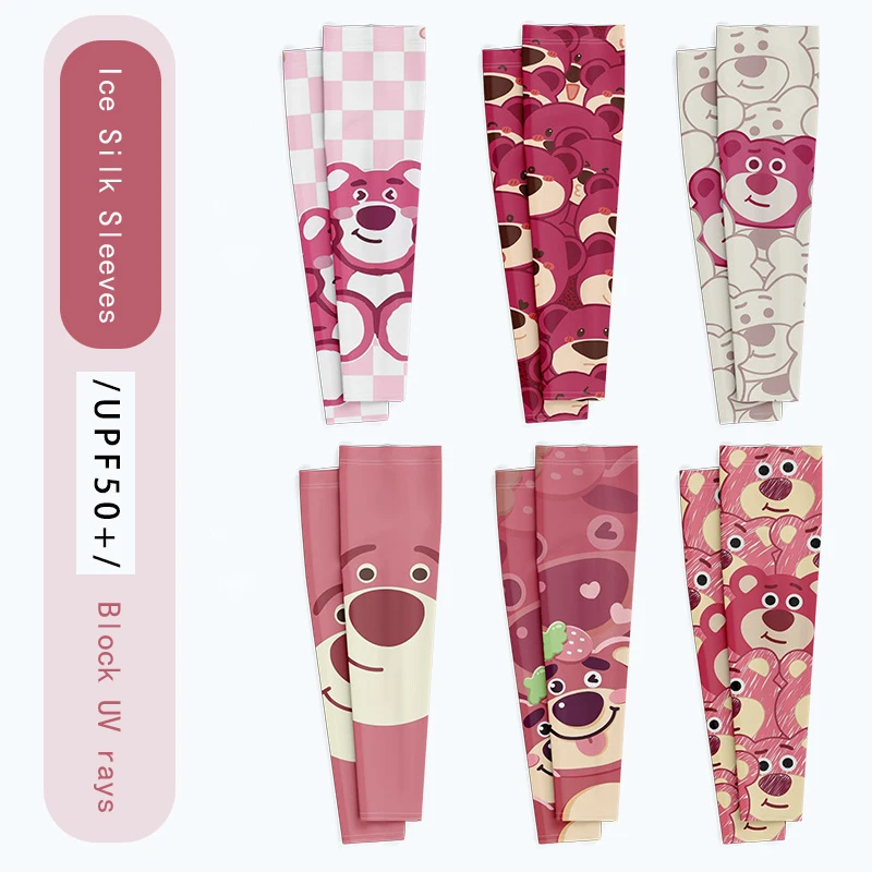 Lotso Printing Ice Silk Sleeves Disney Summer Anime Kawaii Cartoon Breathable Seamed Sun Protection Sleeve Men Women Outdoor
Lotso Printing Ice Silk Sleeves Disney Summer Anime Kawaii Cartoon Breathable Seamed Sun Protection Sleeve Men Women Outdoor