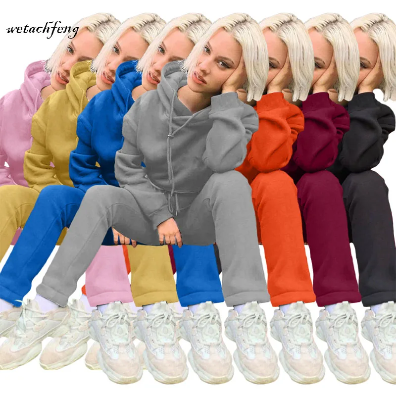 Women Tracksuits Solid Casual Loose Hooed Sweatshirts And Pants Two Piece Sets Outfits Matching Suits Winter Gray Sportswear 2XL
Women Tracksuits Solid Casual Loose Hooed Sweatshirts And Pants Two Piece Sets Outfits Matching Suits Winter Gray Sportswear 2XL