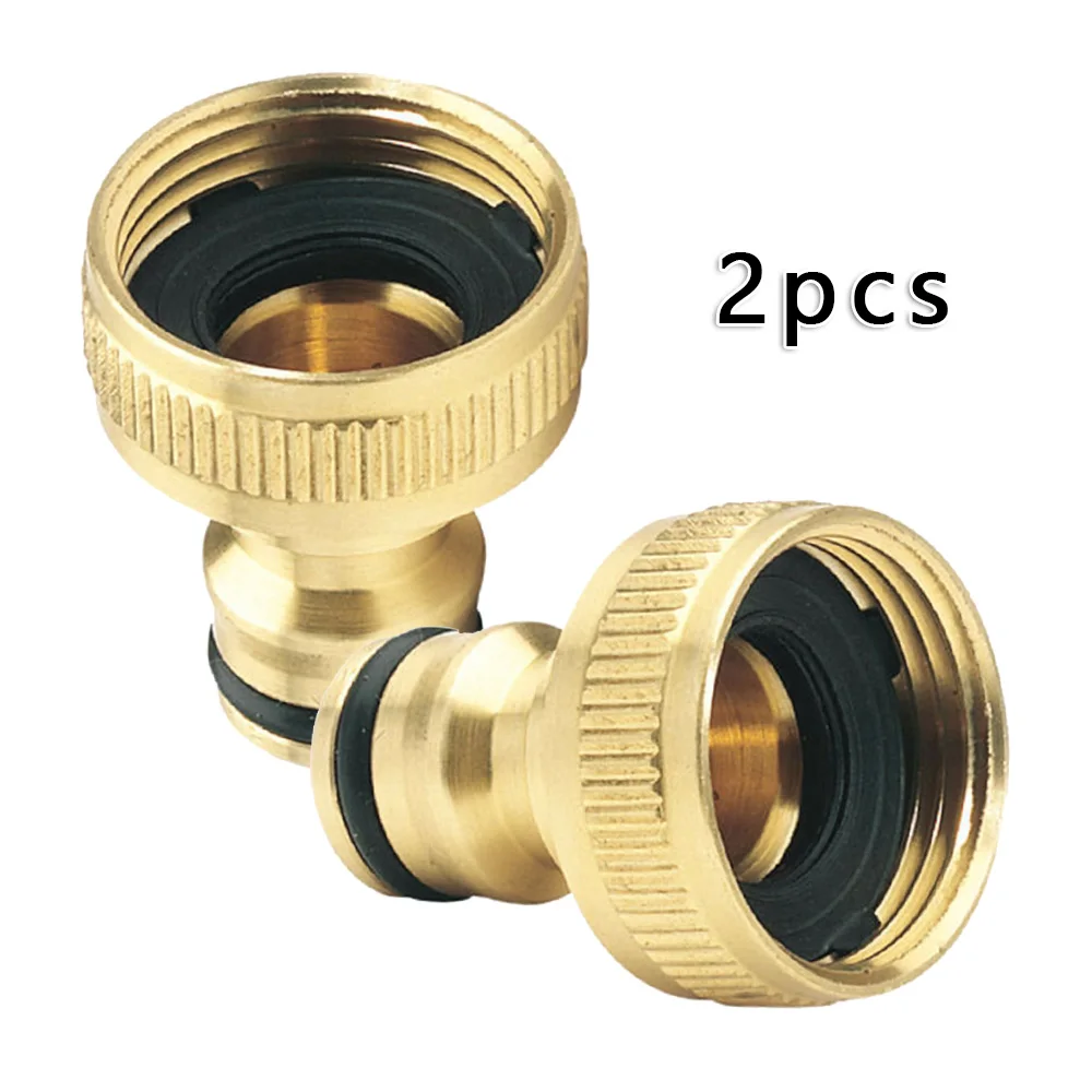2pcs Garden Faucet Hose Tap Connector Part Threaded Connector Water Adapter Connector For 3/4" To 1/2" Faucet Connect With Hose
2pcs Garden Faucet Hose Tap Connector Part Threaded Connector Water Adapter Connector For 3/4" To 1/2" Faucet Connect With Hose