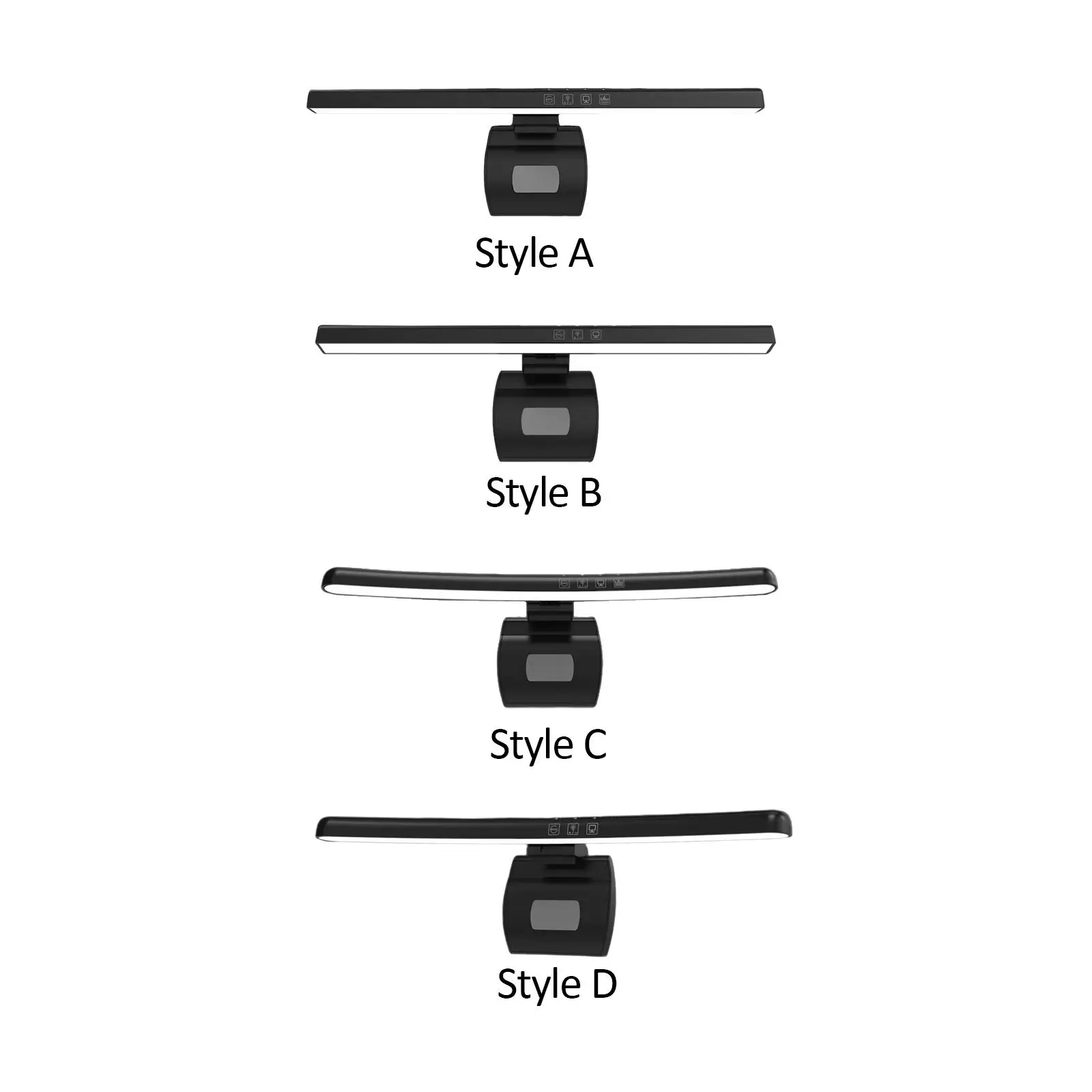 Computer Monitor Lamp 60 Minutes Timer Space Saving Asymmetric Light Source Touch Control Dimmable Monitor Light Bar for Home
Computer Monitor Lamp 60 Minutes Timer Space Saving Asymmetric Light Source Touch Control Dimmable Monitor Light Bar for Home