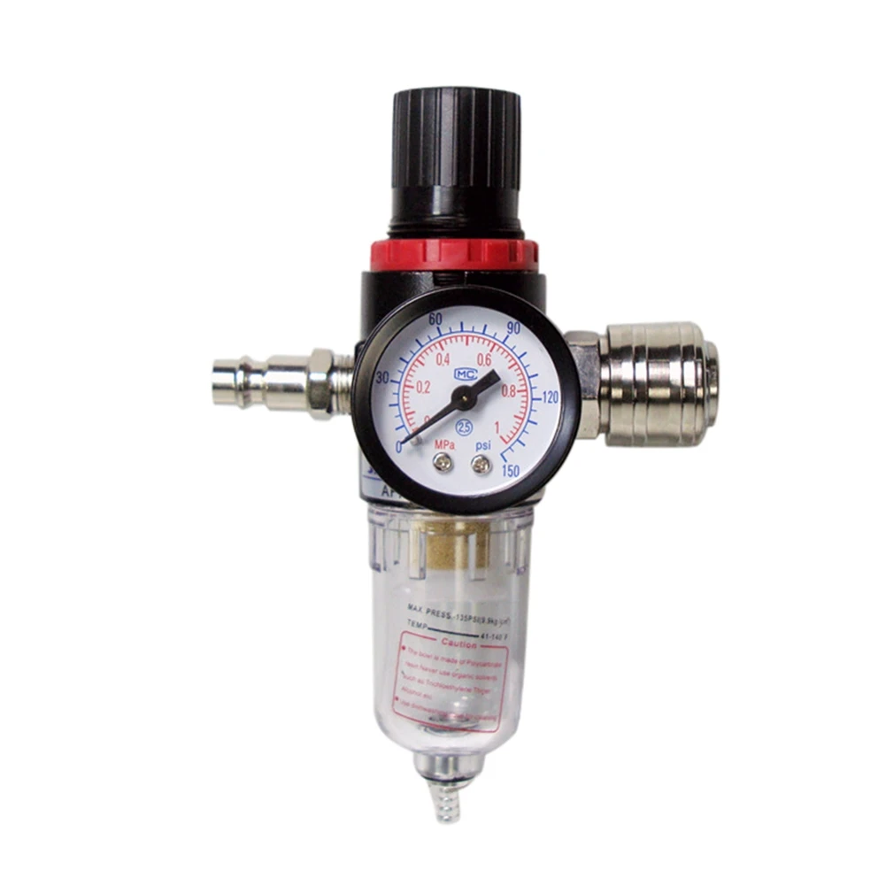 Water Separator 1/4 Inch AFR2000 Air Filter Regulator Air Treatment Unit Pressure Compressor Filter Tool
Water Separator 1/4 Inch AFR2000 Air Filter Regulator Air Treatment Unit Pressure Compressor Filter Tool
