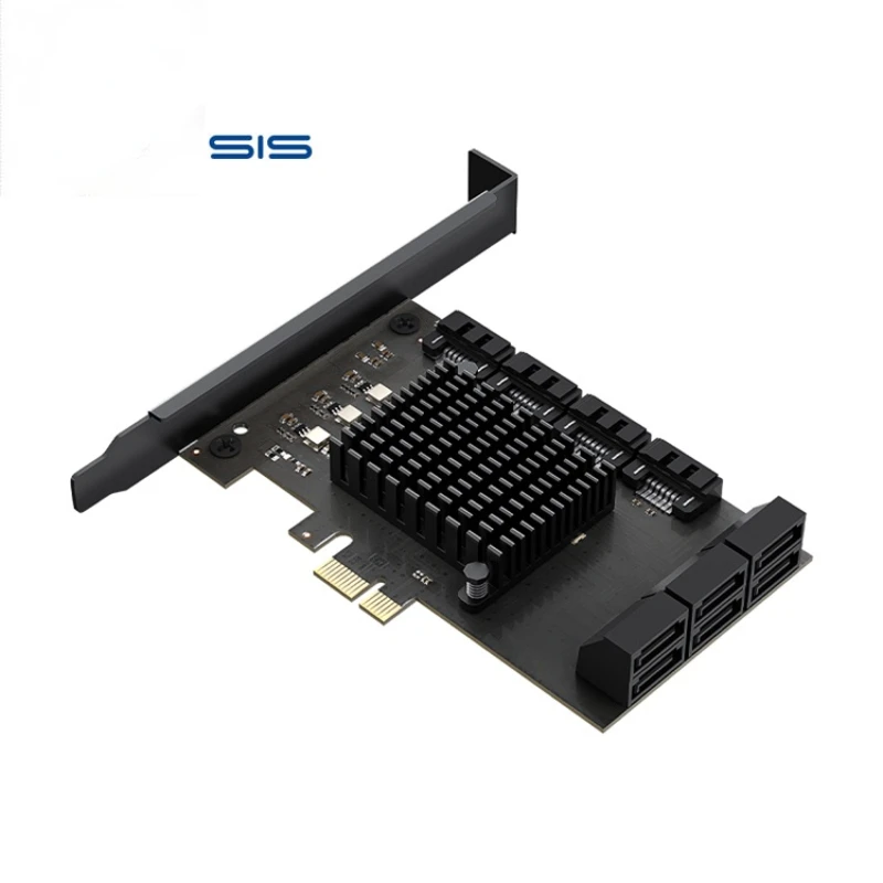 Hot Selling 6Gbps 10 Port X1 PCIE To SATA 3.0 Expansion Card for Bitcoin Chia Ethereum Mining
Hot Selling 6Gbps 10 Port X1 PCIE To SATA 3.0 Expansion Card for Bitcoin Chia Ethereum Mining