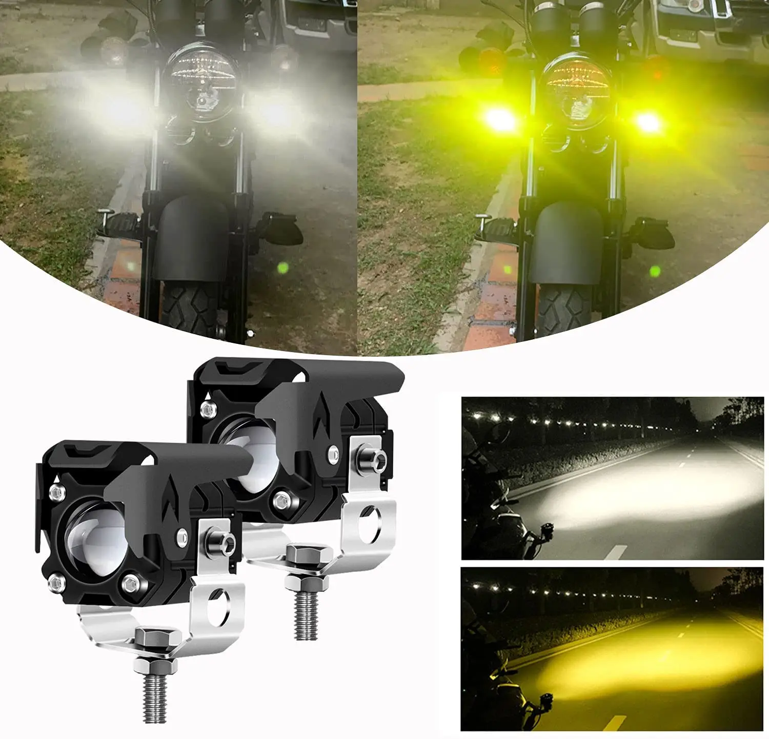 Motorcycle LED Driving Fog Lights 60W 6000lm Auxiliary Spot Lights Offroad Work Lights Pod For Truck SUV ATV E-Bike Tractor
Motorcycle LED Driving Fog Lights 60W 6000lm Auxiliary Spot Lights Offroad Work Lights Pod For Truck SUV ATV E-Bike Tractor