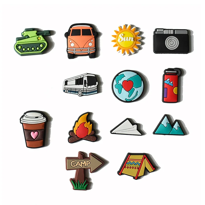 1Pcs Camping Shoe Charms Accessories Fits for Crocs Boys Girls Kids Women Teens Christmas Gifts Birthday Party Favors Pins
1Pcs Camping Shoe Charms Accessories Fits for Crocs Boys Girls Kids Women Teens Christmas Gifts Birthday Party Favors Pins