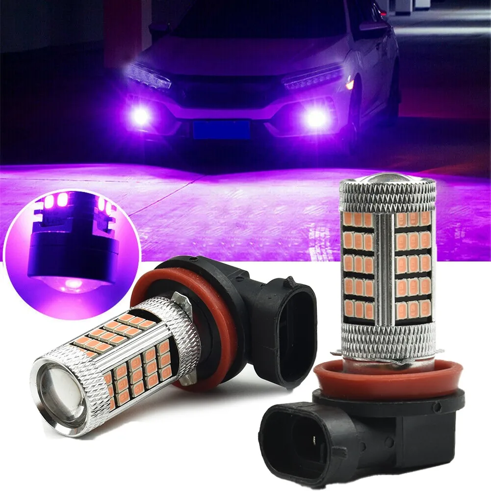 Universal Car Fog Lights Pink Purple H11/H8 LED Fog Driving Lights DRL Bulbs Car Accessories Daytime Running Replacement Bulbs
Universal Car Fog Lights Pink Purple H11/H8 LED Fog Driving Lights DRL Bulbs Car Accessories Daytime Running Replacement Bulbs