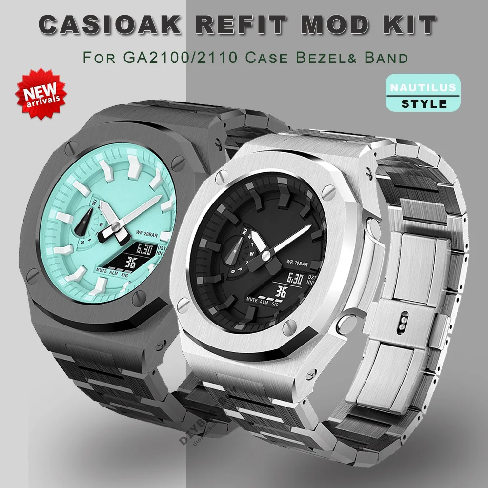 Роскошный набор для ремонта электронных сигарет Nautilus Casioak GA2100, комплект для модификации электронной сигареты, металлический ремешок для че...
Роскошный набор для ремонта электронных сигарет Nautilus Casioak GA2100, комплект для модификации электронной сигареты, металлический ремешок для че...