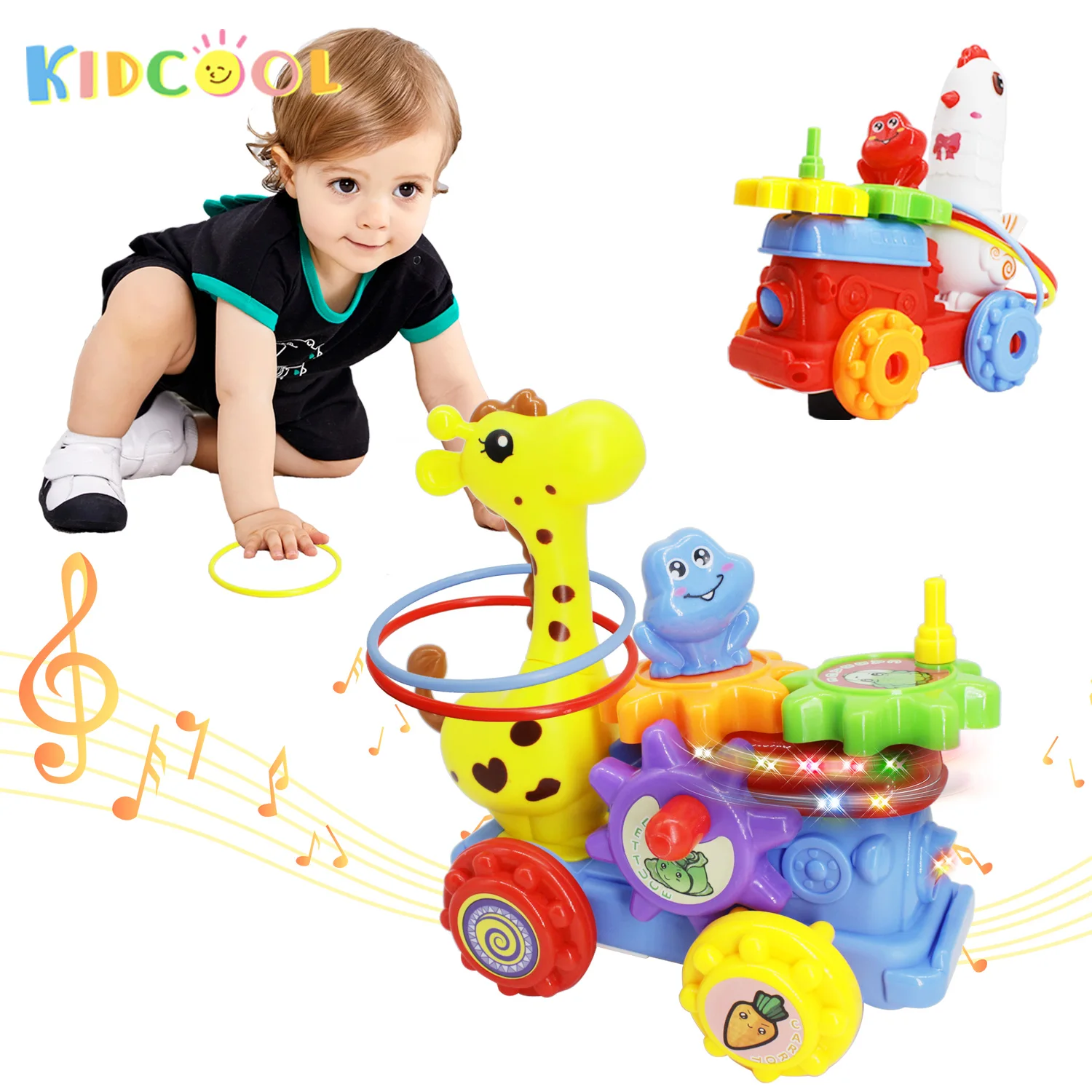 Electric Universal Toy Car Ferrule and Turn Sliding Crawling Cute Giraffe Chick Throw Circle Game Automatically Avoid Obstacles
Electric Universal Toy Car Ferrule and Turn Sliding Crawling Cute Giraffe Chick Throw Circle Game Automatically Avoid Obstacles