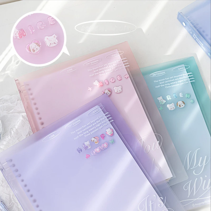 Sheets Leaf Colorful 40 Supplies Loose Book Cover Office Core Transparent 2023 Binder Note Stationery Notebook Inner Diary 
Sheets Leaf Colorful 40 Supplies Loose Book Cover Office Core Transparent 2023 Binder Note Stationery Notebook Inner Diary