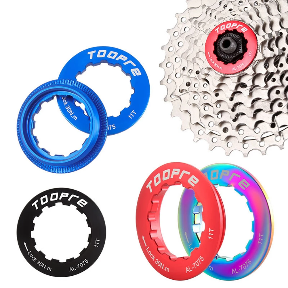 TOOPRE Road Mountain Bike Freewheel Cover Cassette Cog Freewheel Lock Ring Cover For SHIMAN0 Red/blue/black/colorful
TOOPRE Road Mountain Bike Freewheel Cover Cassette Cog Freewheel Lock Ring Cover For SHIMAN0 Red/blue/black/colorful