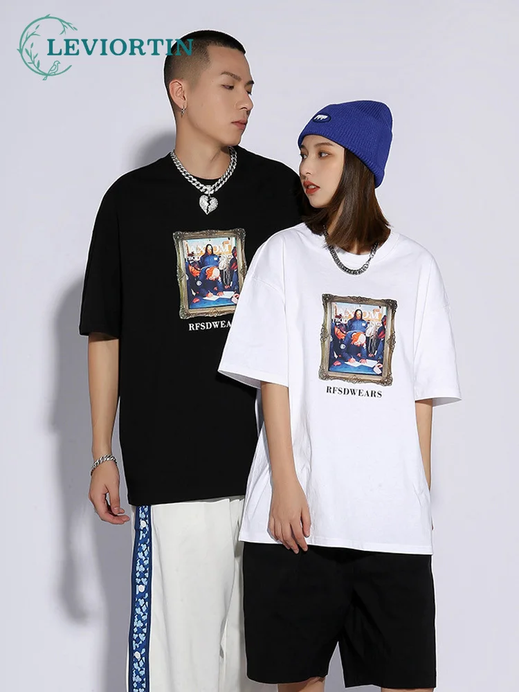 Hip Hop Streetwear Harajuku T-Shirt Men Painting Printed T Shirt 2022 Summer Short Sleeve Tshirt Cotton Casual Black Unisex
Hip Hop Streetwear Harajuku T-Shirt Men Painting Printed T Shirt 2022 Summer Short Sleeve Tshirt Cotton Casual Black Unisex