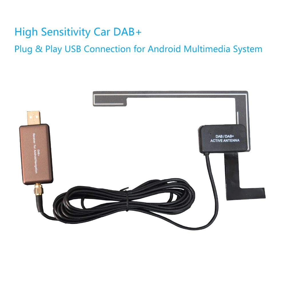 Универсальные высокочувствительные автомобильные DAB + и подключение Plug & Play USB для мультимедийной системы Android
Универсальные высокочувствительные автомобильные DAB + и подключение Plug & Play USB для мультимедийной системы Android