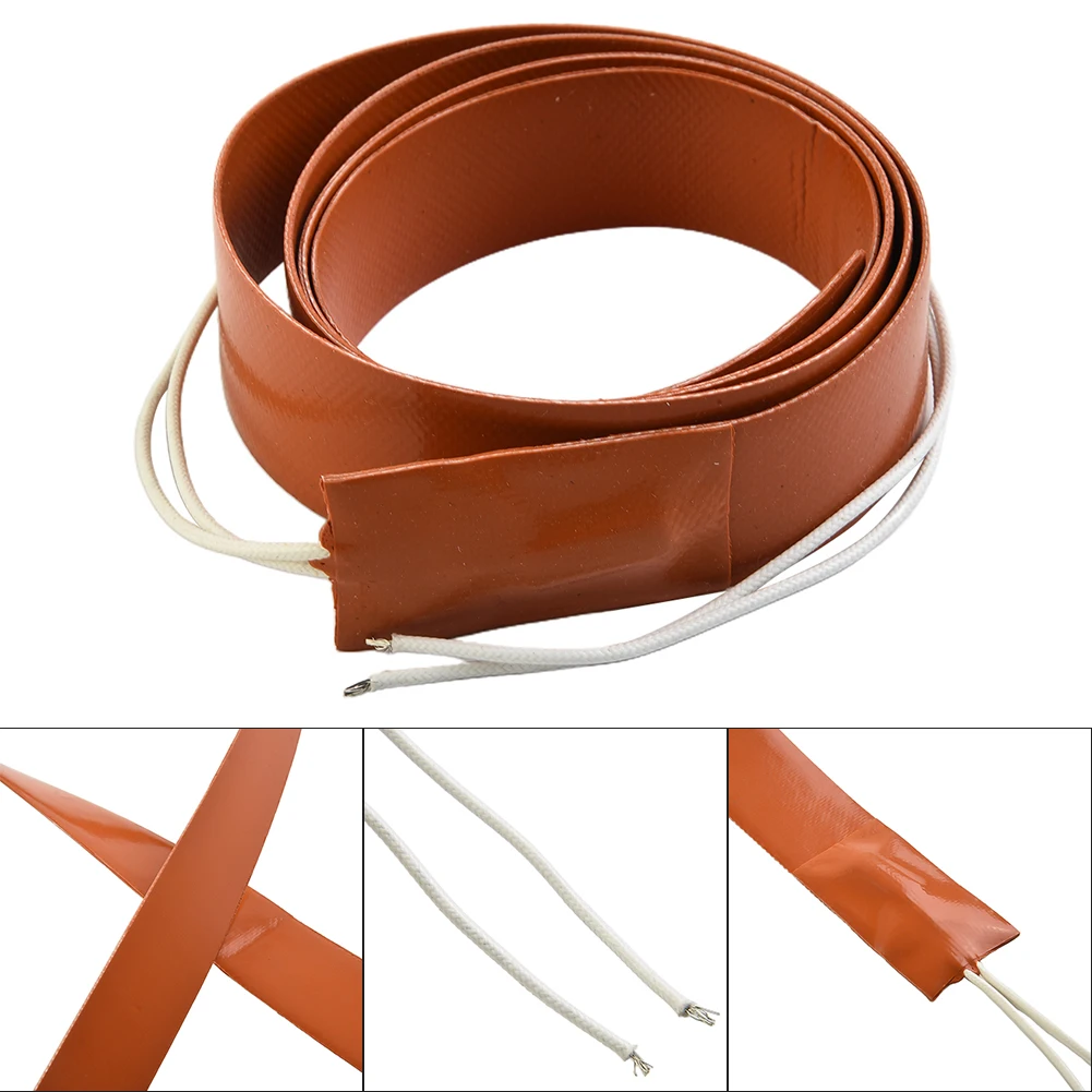 High Temperature Silicone Heater Pad 120X3cm 60W Guitar Heater Blanket Suit For Car Wiper Zone Glass Heating
High Temperature Silicone Heater Pad 120X3cm 60W Guitar Heater Blanket Suit For Car Wiper Zone Glass Heating