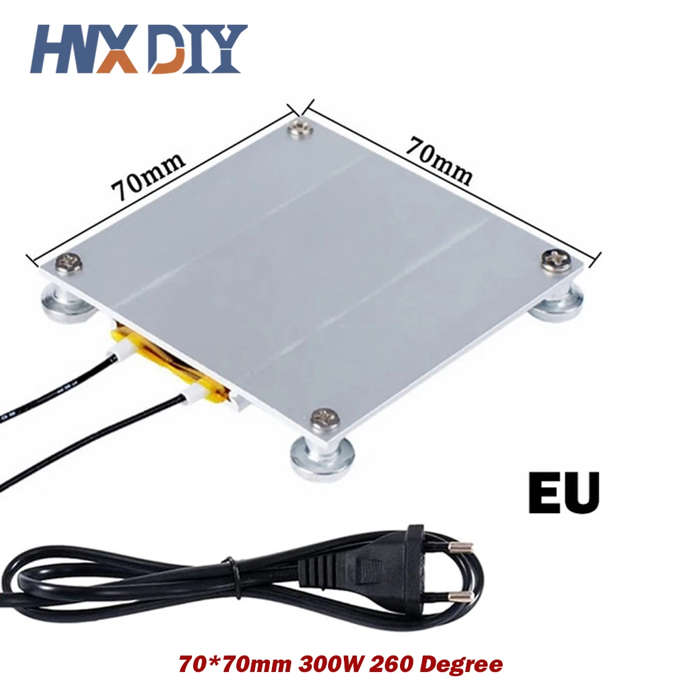 

Heating Soldering Chip Rectangle Aluminum Desoldering BGA led lamp Station PTC Split Plate LED Remover 260 Degree 300W 220V