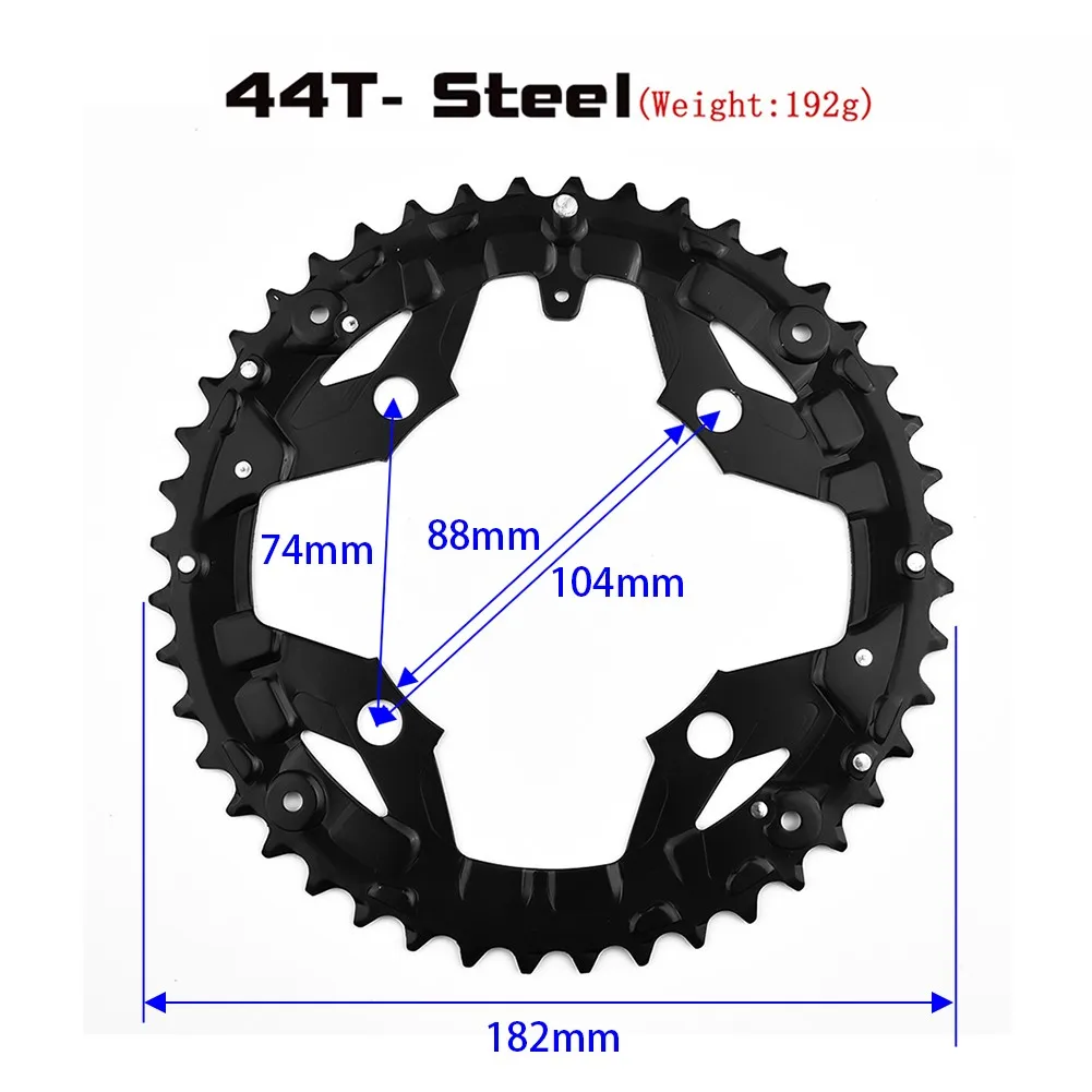 44T/42T/32T/24 BCD104MM BCD64MM Mtb Bike Chainring Mountain Bicycle Sprocket Bicycle Repair Disc Cycling Parts Accessories
44T/42T/32T/24 BCD104MM BCD64MM Mtb Bike Chainring Mountain Bicycle Sprocket Bicycle Repair Disc Cycling Parts Accessories
