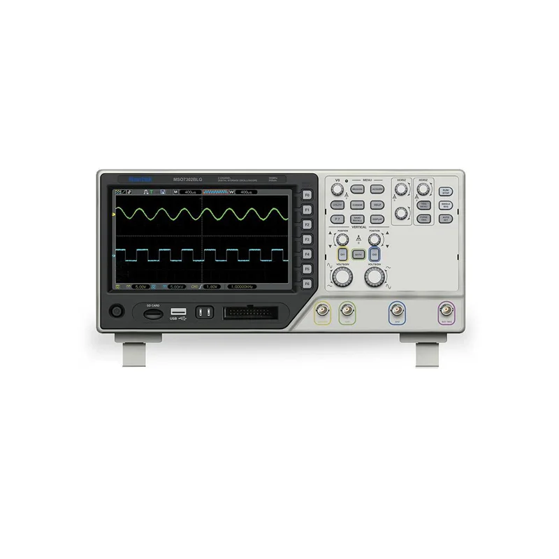 Hantek MSO7104BLG 3 in 1 4Ch Oscilloscope 8 Ch Logic Analyzer 25MHz Arb. Waveform Generator 2Gsa/s 100MHz 32K
Hantek MSO7104BLG 3 in 1 4Ch Oscilloscope 8 Ch Logic Analyzer 25MHz Arb. Waveform Generator 2Gsa/s 100MHz 32K