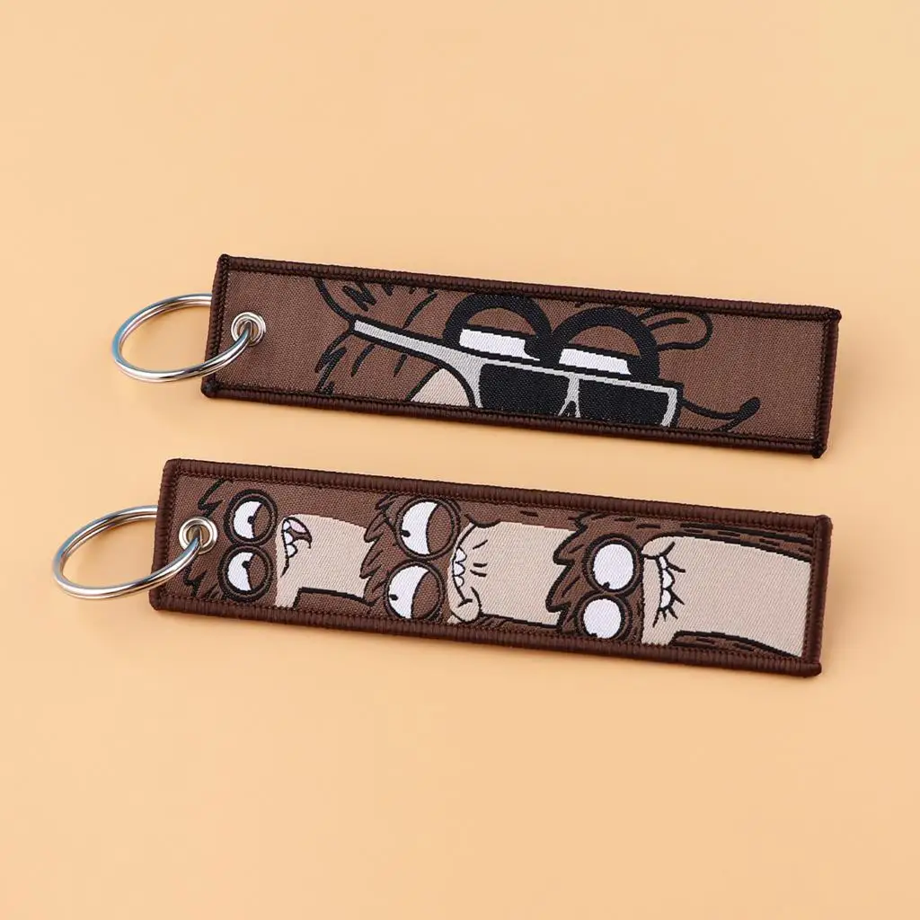 Classic Cartoon Embroidered Keys Tag Anime Jet Tag Keychains for Motorcycles Cars Backpack Fashion Key Ring Gifts Accessories
Classic Cartoon Embroidered Keys Tag Anime Jet Tag Keychains for Motorcycles Cars Backpack Fashion Key Ring Gifts Accessories