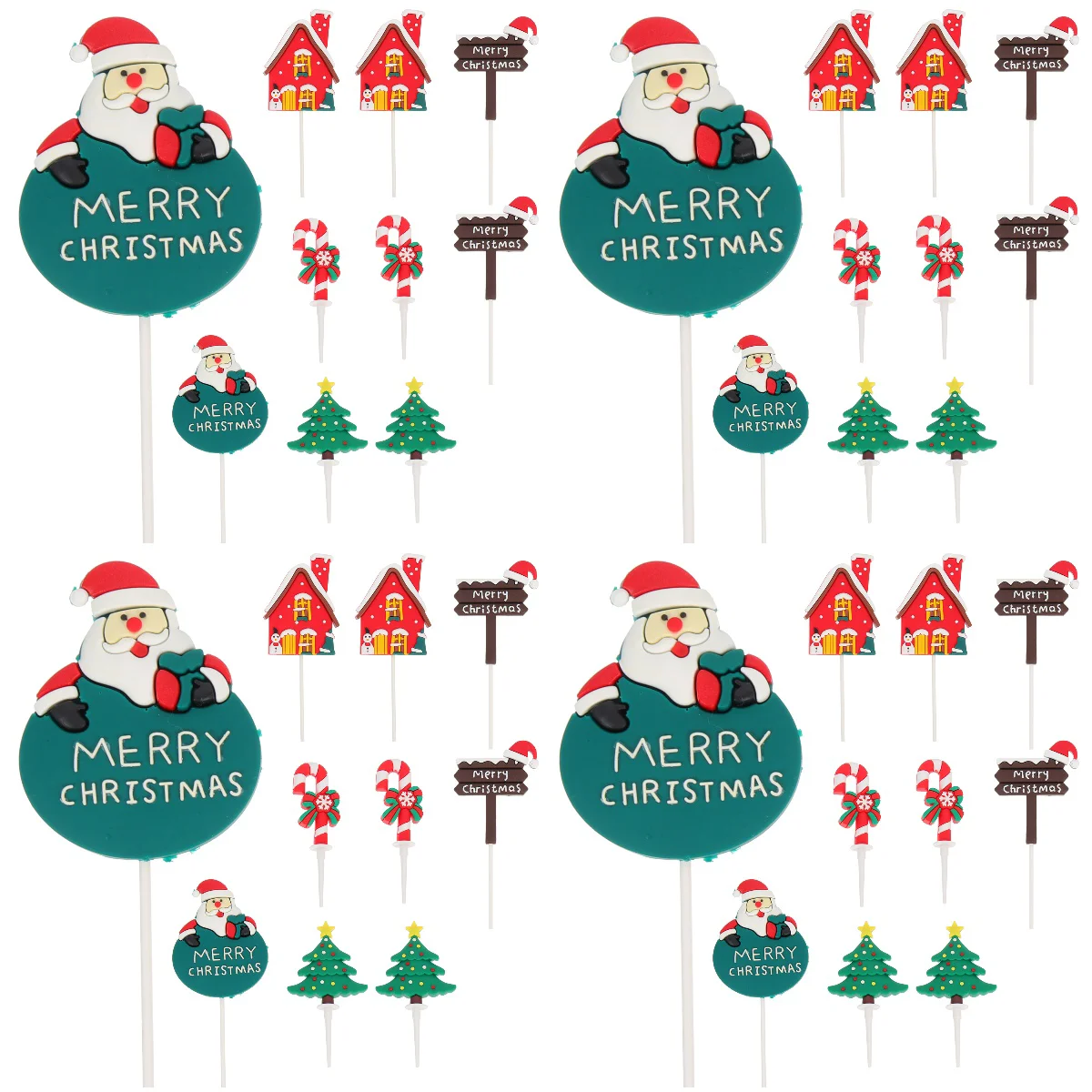 40 Cartoon Decorative Party Cake Ornament Cake Picks Xmas Cupcakes Topper Cake Inserted Cards
40 Cartoon Decorative Party Cake Ornament Cake Picks Xmas Cupcakes Topper Cake Inserted Cards