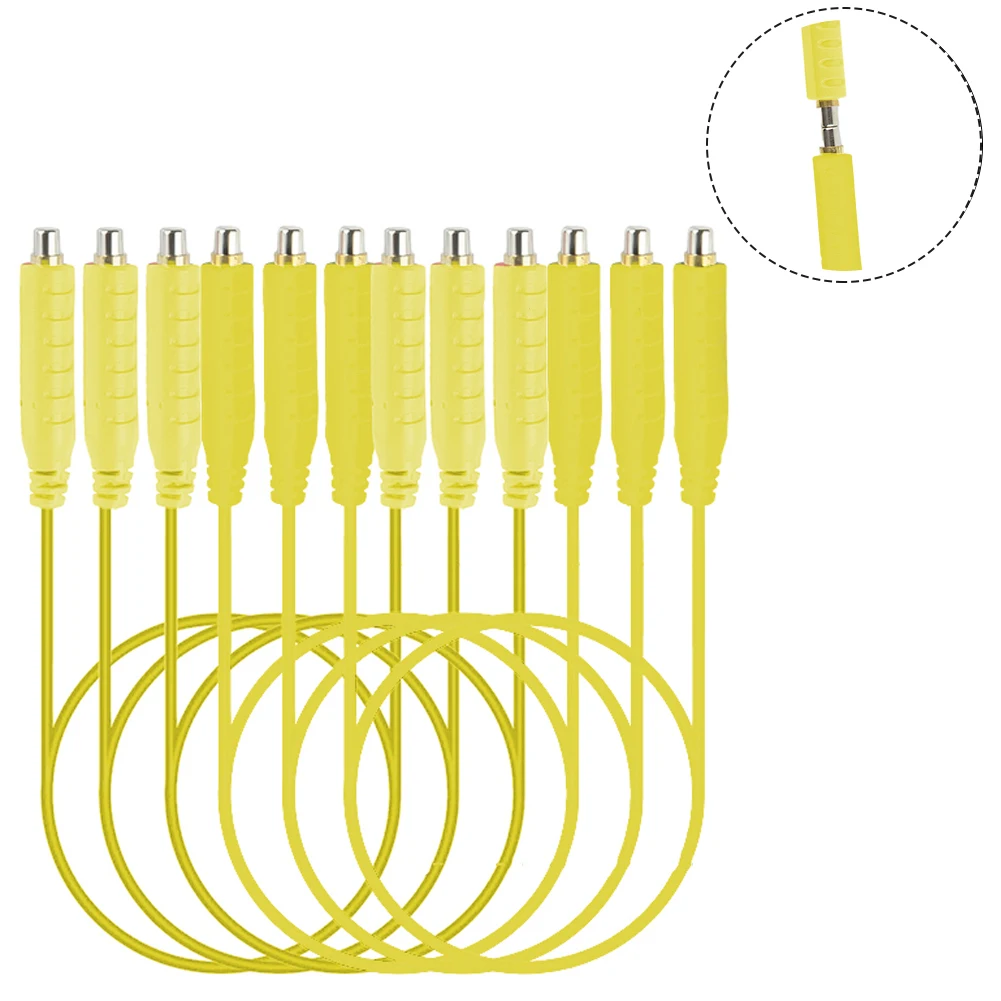 6pcs Magnetic Test Leads Silicon E Soft Flexible Jumper Test Wires 30VAC 5A 3.3ft HVAC Wire For Thermostats Controls Boards
6pcs Magnetic Test Leads Silicon E Soft Flexible Jumper Test Wires 30VAC 5A 3.3ft HVAC Wire For Thermostats Controls Boards