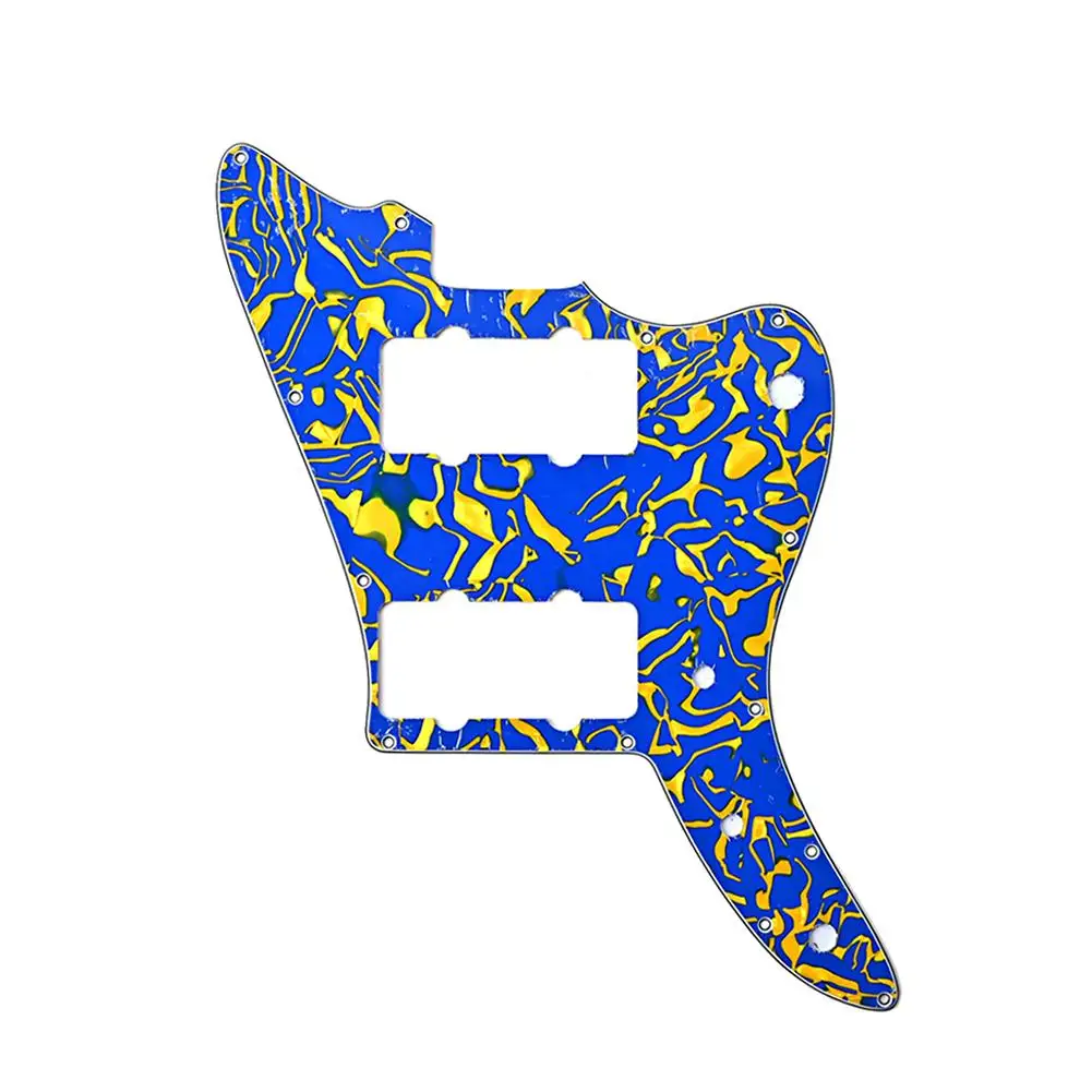 Guitar Parts Pickguard Guitar Pickguard Humbucking Pickup No Bridge Post Holes Upper Horn For Master Jazz Accessories Drop ship
Guitar Parts Pickguard Guitar Pickguard Humbucking Pickup No Bridge Post Holes Upper Horn For Master Jazz Accessories Drop ship