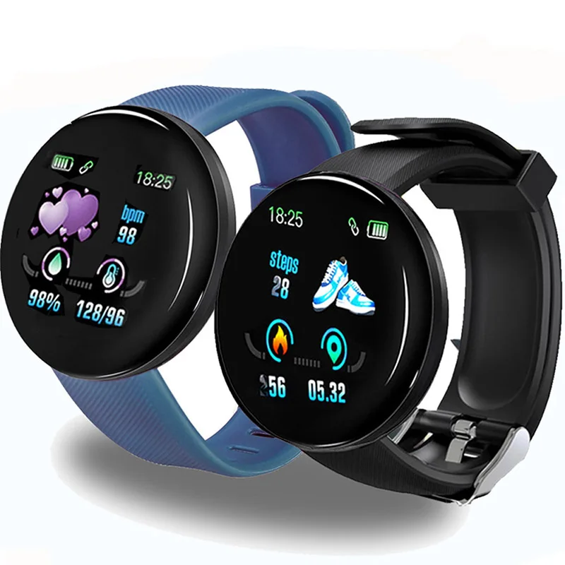 D18 Smart Watch Bluetooth Smartwatch Men Women Blood Pressure Sport Tracker Pedometer 116 Plus Smart Watches For Android IOS A2
D18 Smart Watch Bluetooth Smartwatch Men Women Blood Pressure Sport Tracker Pedometer 116 Plus Smart Watches For Android IOS A2