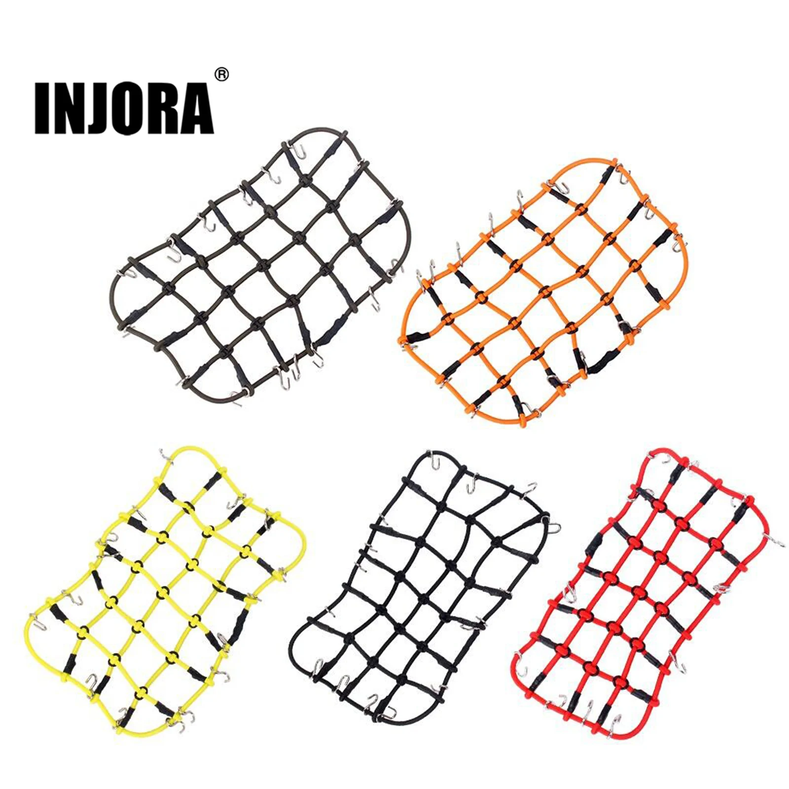 INJORA RC Car Elastic Luggage Net Decoration Accessories for 1/10 RC Crawler SCX10 90046 TRX4 Tamiya CC01
INJORA RC Car Elastic Luggage Net Decoration Accessories for 1/10 RC Crawler SCX10 90046 TRX4 Tamiya CC01