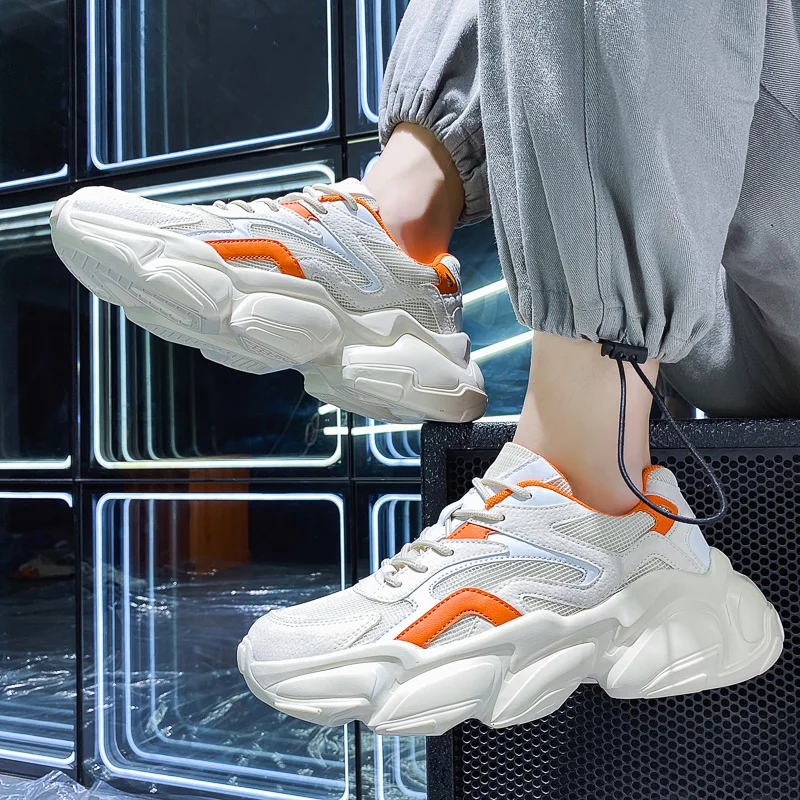 2022 Platform Male Casual Sneakers Korean Style Men's White Shoes Sneakers High Quality Trendy Men Shoes Designer Free Shipping
2022 Platform Male Casual Sneakers Korean Style Men's White Shoes Sneakers High Quality Trendy Men Shoes Designer Free Shipping