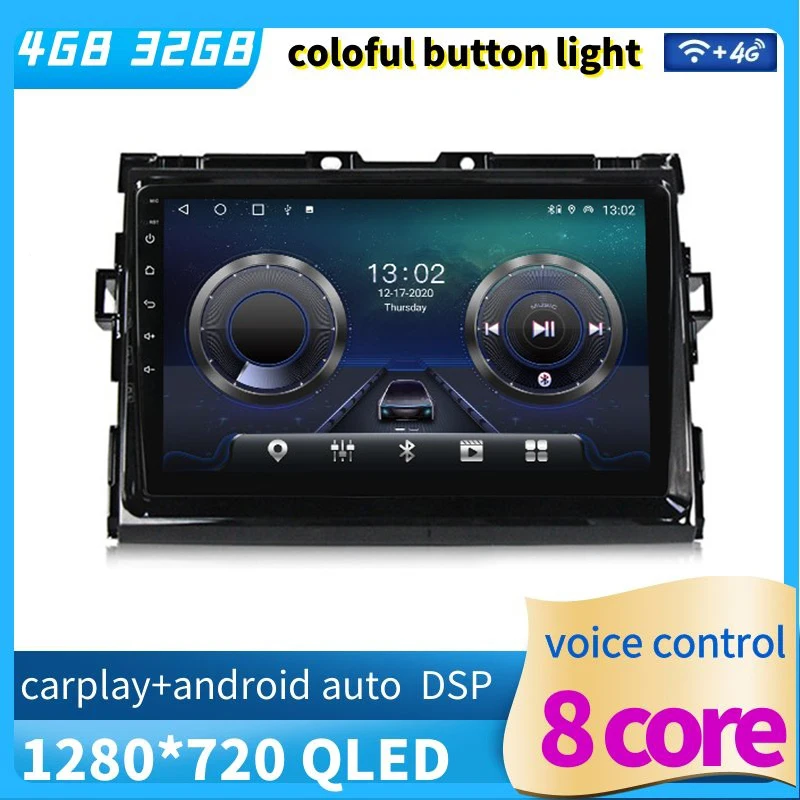 9" Octa Core 1280*720 QLED Screen Android 12 Car GPS Video Player Navigation For Toyota Previa Estima 2006-2009
9" Octa Core 1280*720 QLED Screen Android 12 Car GPS Video Player Navigation For Toyota Previa Estima 2006-2009