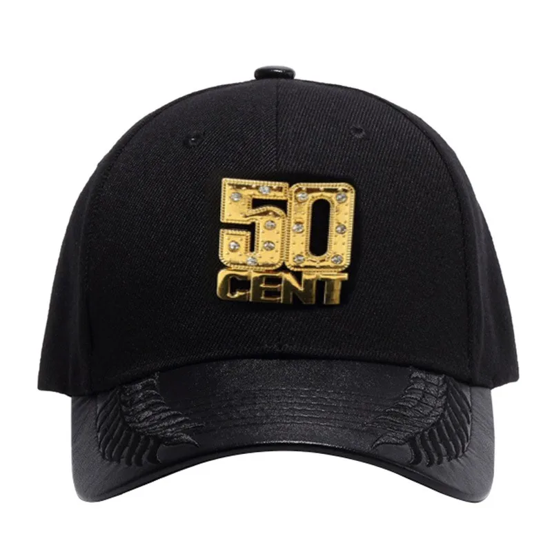 50 CENT Baseball Hat Cotton Cap Snapback Hats Wholesale Hip Hop Man Women Cap Gold Brim Bone Cool Boy Birthday Gifts
50 CENT Baseball Hat Cotton Cap Snapback Hats Wholesale Hip Hop Man Women Cap Gold Brim Bone Cool Boy Birthday Gifts